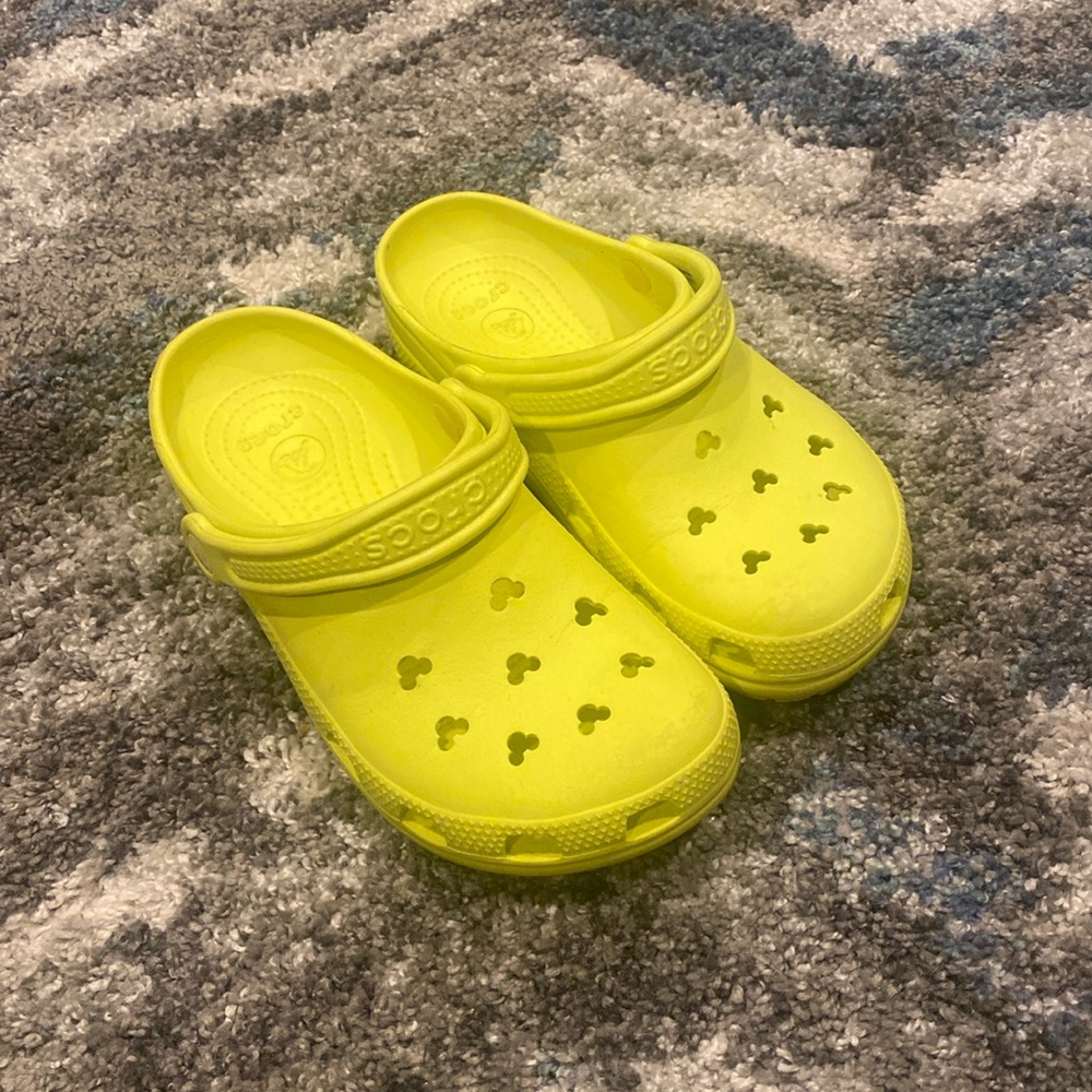 Disney Parks Crocs Yellow In Color